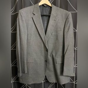 JoS. A. BANK Houndstooth 52% Silk 48% Wool Suit Jacket 46R